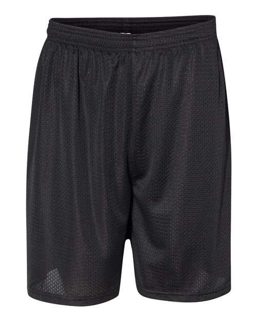 "C2 Sport 5107 Mesh 7" Shorts #color_Black"