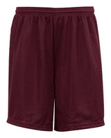 "C2 Sport 5107 Mesh 7" Shorts #color_Maroon"