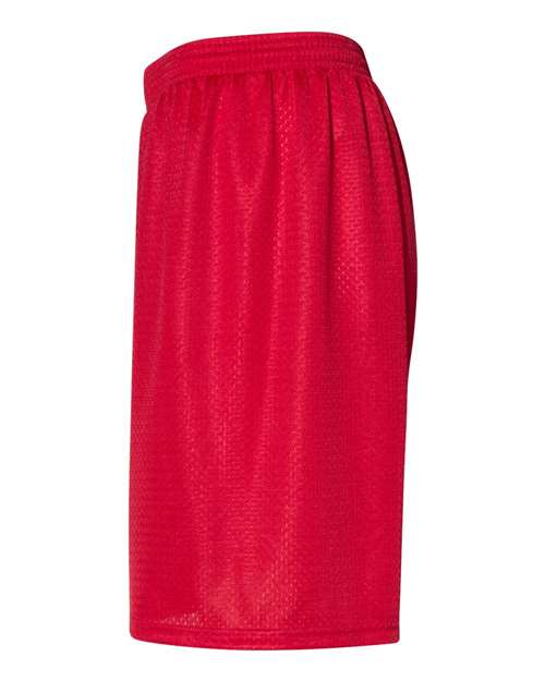 "C2 Sport 5107 Mesh 7" Shorts #color_Red"