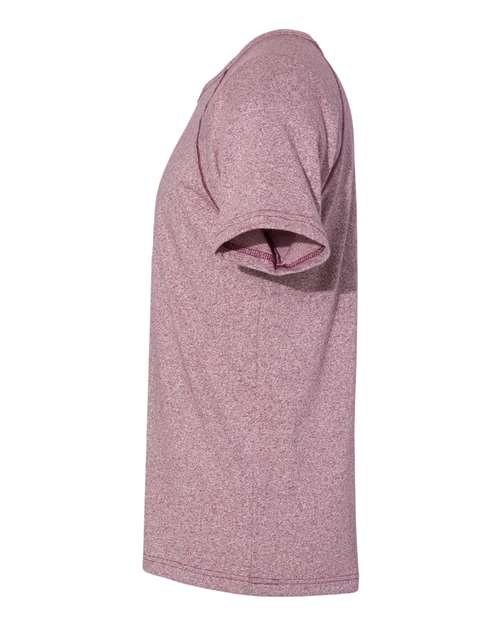 Next Level 2050 Men's Mock Twist Raglan T-Shirt #color_TECH MAROON