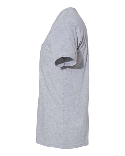 Next Level 3605 Unisex Pocket Crew #color_HEATHER GRAY