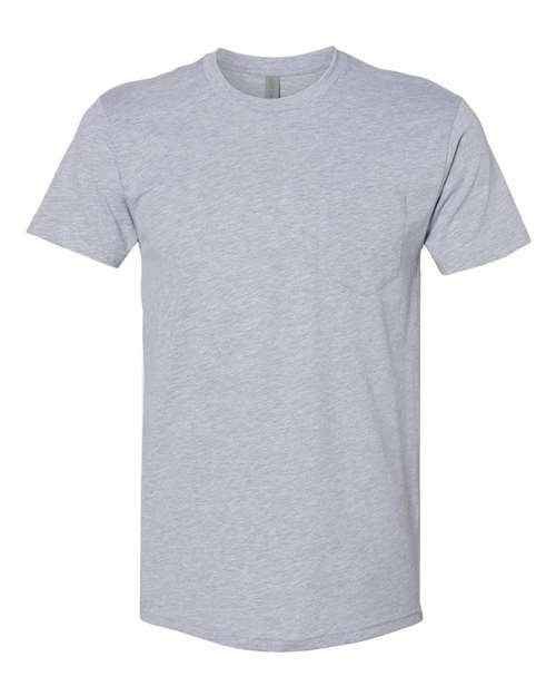 Next Level 3605 Unisex Pocket Crew #color_HEATHER GRAY