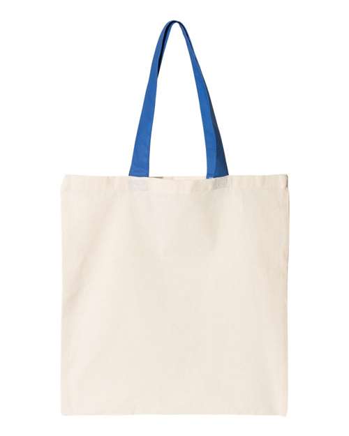 OAD OAD105 OAD Contrasting Handles Tote #color_ROYAL
