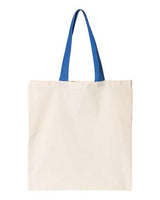 OAD OAD105 OAD Contrasting Handles Tote #color_ROYAL