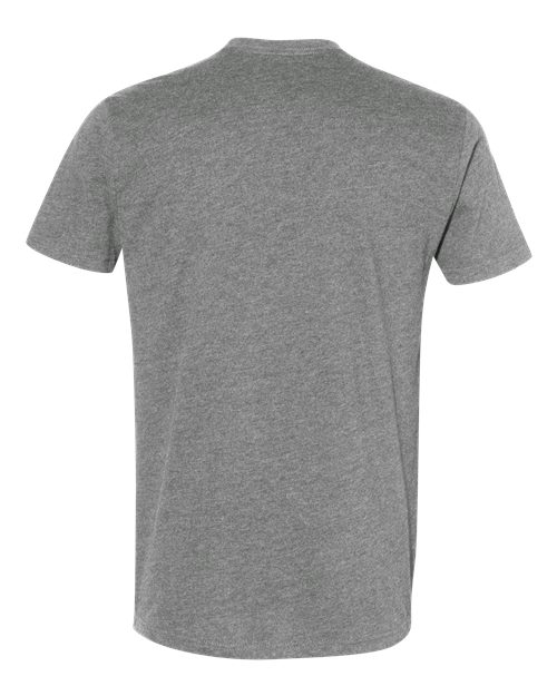 Next Level 6410 Men's Sueded Crew #color_DK HEATHER GRAY