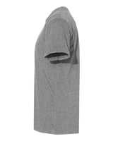 Next Level 6410 Men's Sueded Crew #color_DK HEATHER GRAY
