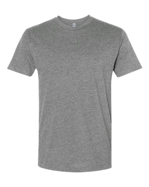 Next Level 6410 Men's Sueded Crew #color_DK HEATHER GRAY