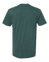 Next Level 6410 Men's Sueded Crew #color_HTH FOREST GREEN