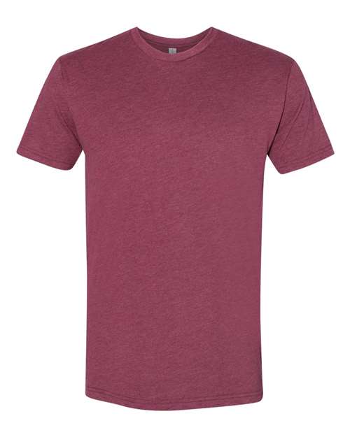 Next Level 6410 Men's Sueded Crew #color_HEATHER MAROON