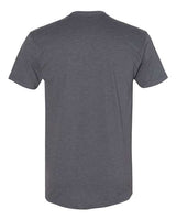 Next Level 6410 Men's Sueded Crew #color_HEATHER METAL