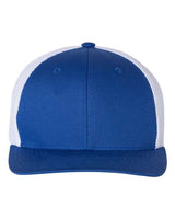 Flexfit 6511 Adult 6-Panel Trucker Hat #color_ROYAL/ WHITE