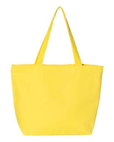 Q-Tees Q611 25L Zippered Tote #color_Yellow