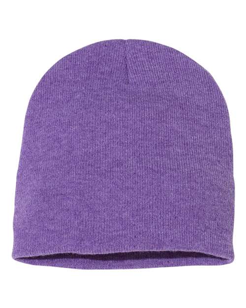 ""Sportsman SP08 8" Beanie" #color_Heather Purple"