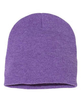 ""Sportsman SP08 8" Beanie" #color_Heather Purple"