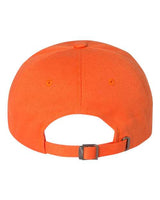 Yupoong 6245CM Adult Low-Profile Cotton Twill Dad Cap #color_ORANGE