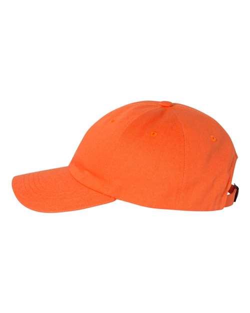 Yupoong 6245CM Adult Low-Profile Cotton Twill Dad Cap #color_ORANGE