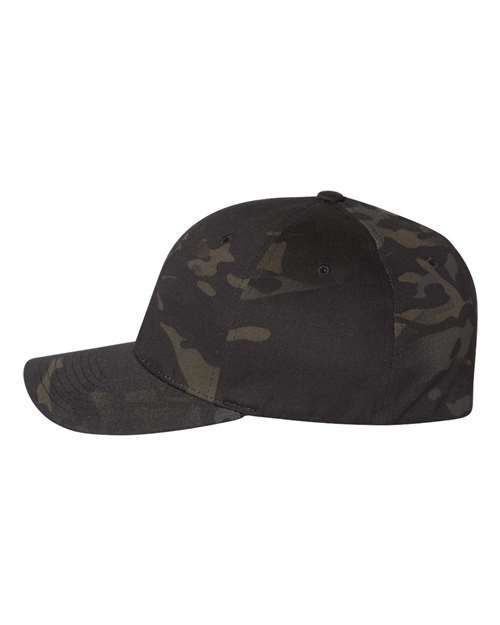 Flexfit 6277MC Multicam Cap #color_MULTICAM BLACK