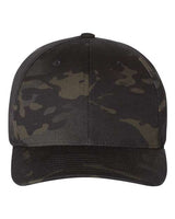 Flexfit 6277MC Multicam Cap #color_MULTICAM BLACK