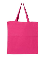 Q-Tees Q800 Promotional Tote #color_Hot Pink