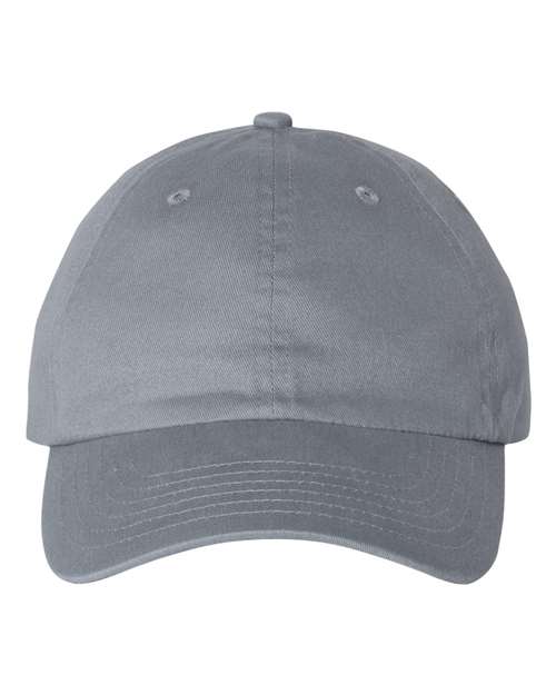 Valucap VC200 Brushed Twill Cap #color_Dark Grey