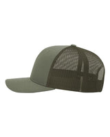 Richardson 112 Snapback Trucker Cap #color_Loden