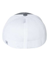 Richardson 172 Pulse Sportmesh R-Flex Cap #color_Charcoal/ White Split