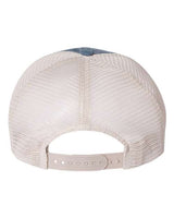 Valucap SP510 Pigment-Dyed Trucker Cap #color_Navy/ Stone