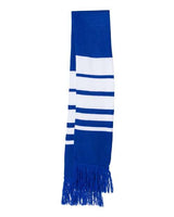 Sportsman SP07 Soccer Scarf #color_Royal/ White