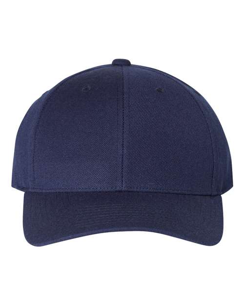 Yupoong 6789M Premium Curved Visor Snapback #color_NAVY
