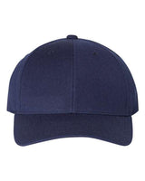 Yupoong 6789M Premium Curved Visor Snapback #color_NAVY