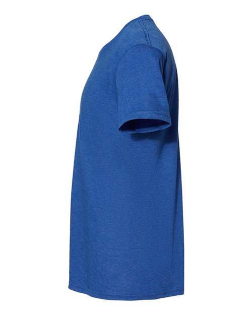 Bayside 5710 Unisex Triblend T-Shirt #color_TRI ROYAL BLUE