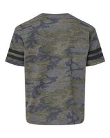 Rabbit Skins 3037 Toddler Football T-Shirt #color_VN CAMO/ VN SMK