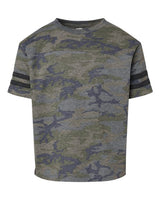 Rabbit Skins 3037 Toddler Football T-Shirt #color_VN CAMO/ VN SMK