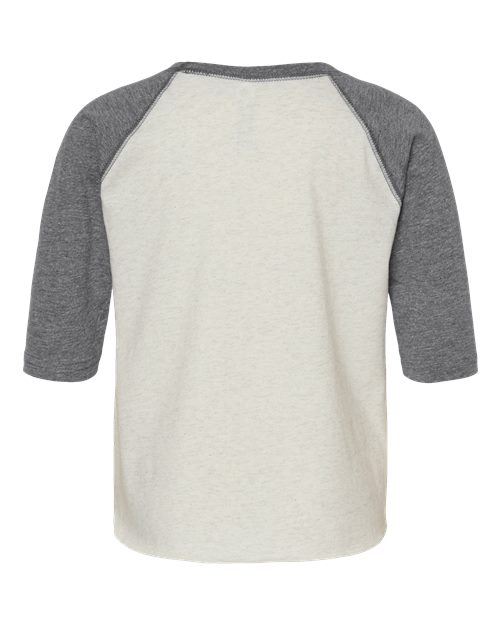 Rabbit Skins RS3330 Toddler Baseball T-Shirt #color_NAT HTH/ GRAN HT