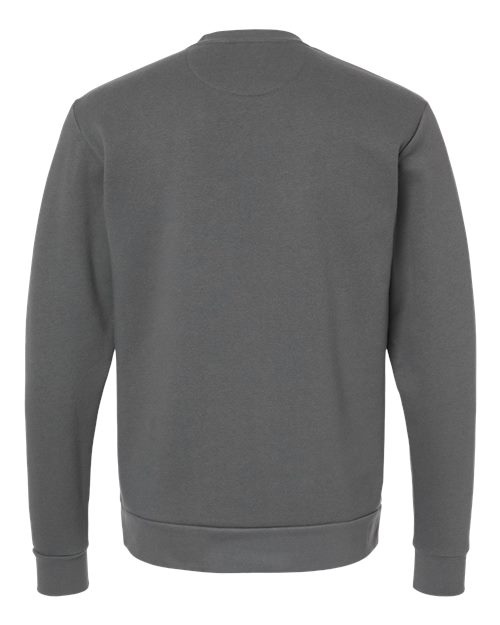 Next Level 9001 Unisex Long Sleeve Crew with Pocket #color_HEAVY METAL