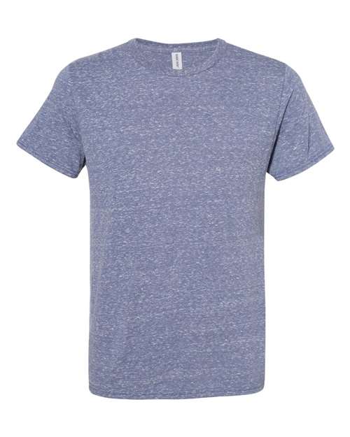 Jerzees 88MR Adult Snow Heather T-Shirt #color_DENIM SNOW HTHR