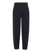 Jerzees 975YR Youth Nublend Youth Fleece Jogger #color_BLACK