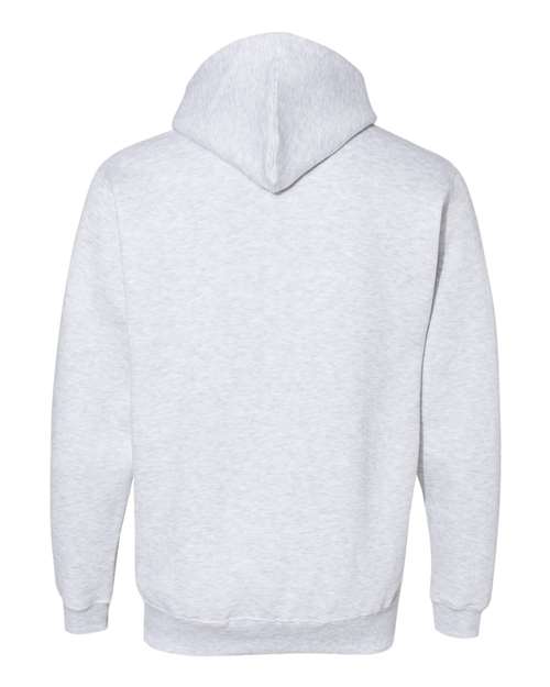 J America JA8824 Adult Premium Fleece Pullover Hooded Sweatshirt #color_ASH HEATHER
