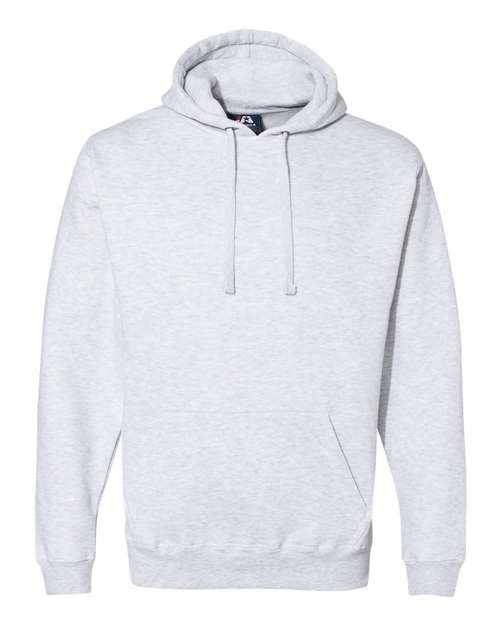 J America JA8824 Adult Premium Fleece Pullover Hooded Sweatshirt #color_ASH HEATHER