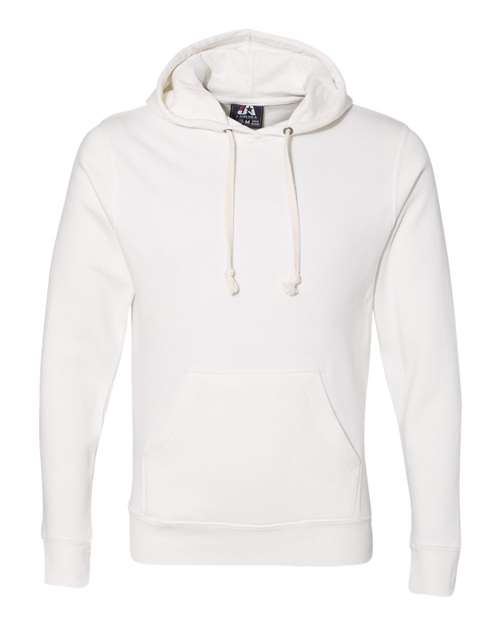 J America JA8871 Adult Triblend Pullover Fleece Hooded Sweatshirt #color_ANTIQUE WHT TRBL