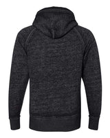 J America JA8915 Adult Vintage Zen Fleece Pullover Hooded Sweatshirt #color_TWISTED BLACK