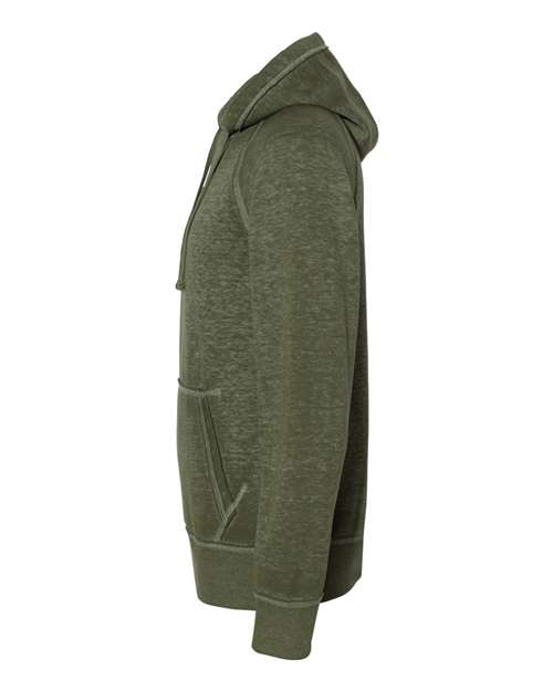 J America JA8915 Adult Vintage Zen Fleece Pullover Hooded Sweatshirt #color_TWISTED OLIVE