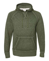 J America JA8915 Adult Vintage Zen Fleece Pullover Hooded Sweatshirt #color_TWISTED OLIVE