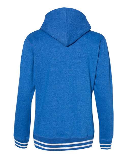 J America JA8651 Ladies' Relay Hooded Sweatshirt #color_ROYAL