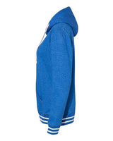 J America JA8651 Ladies' Relay Hooded Sweatshirt #color_ROYAL