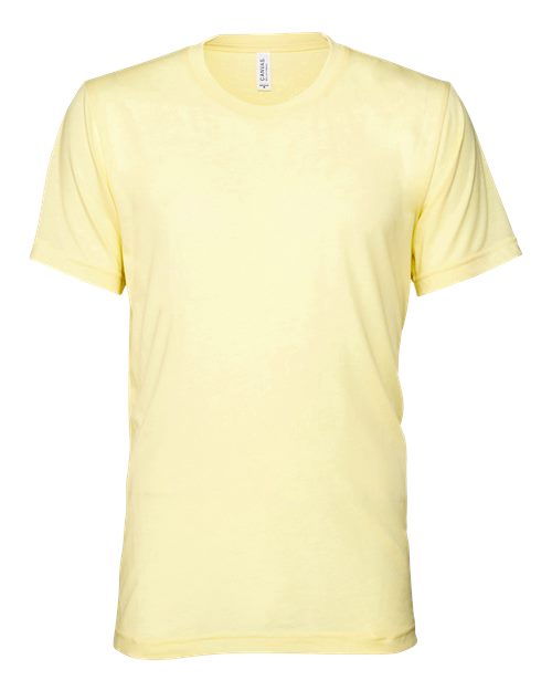 Bella + Canvas 3413C Unisex Triblend T-Shirt #color_PALE YLW TRBLND