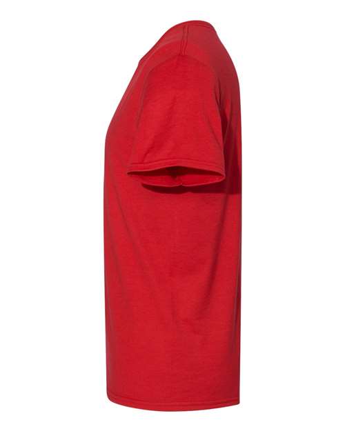 Jerzees 560MR Adult Premium Blend Ring-Spun T-Shirt #color_TRUE RED
