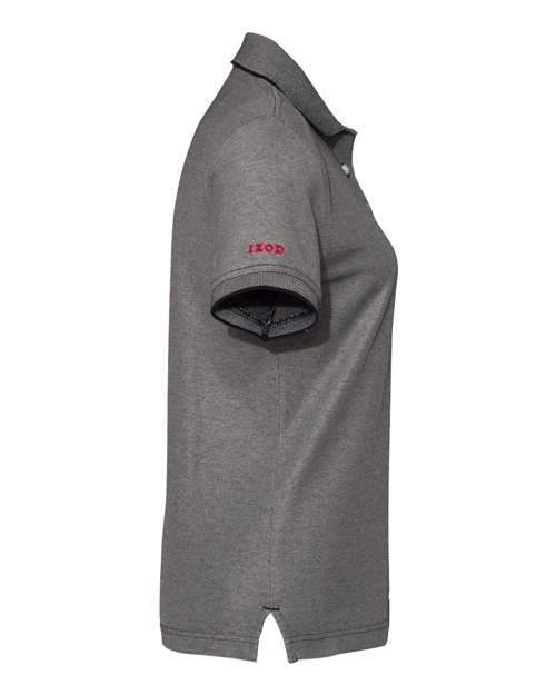 IZOD 13GK462 Women's Advantage Performance Polo #color_Black