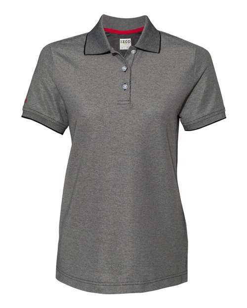 IZOD 13GK462 Women's Advantage Performance Polo #color_Black