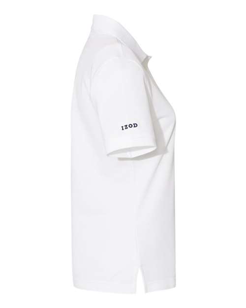 IZOD 13GK462 Women's Advantage Performance Polo #color_Bright White
